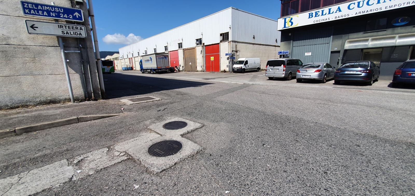 Paviljoen te huur met koopoptie op industrieterrein Ugaldetxo, Oiarzun