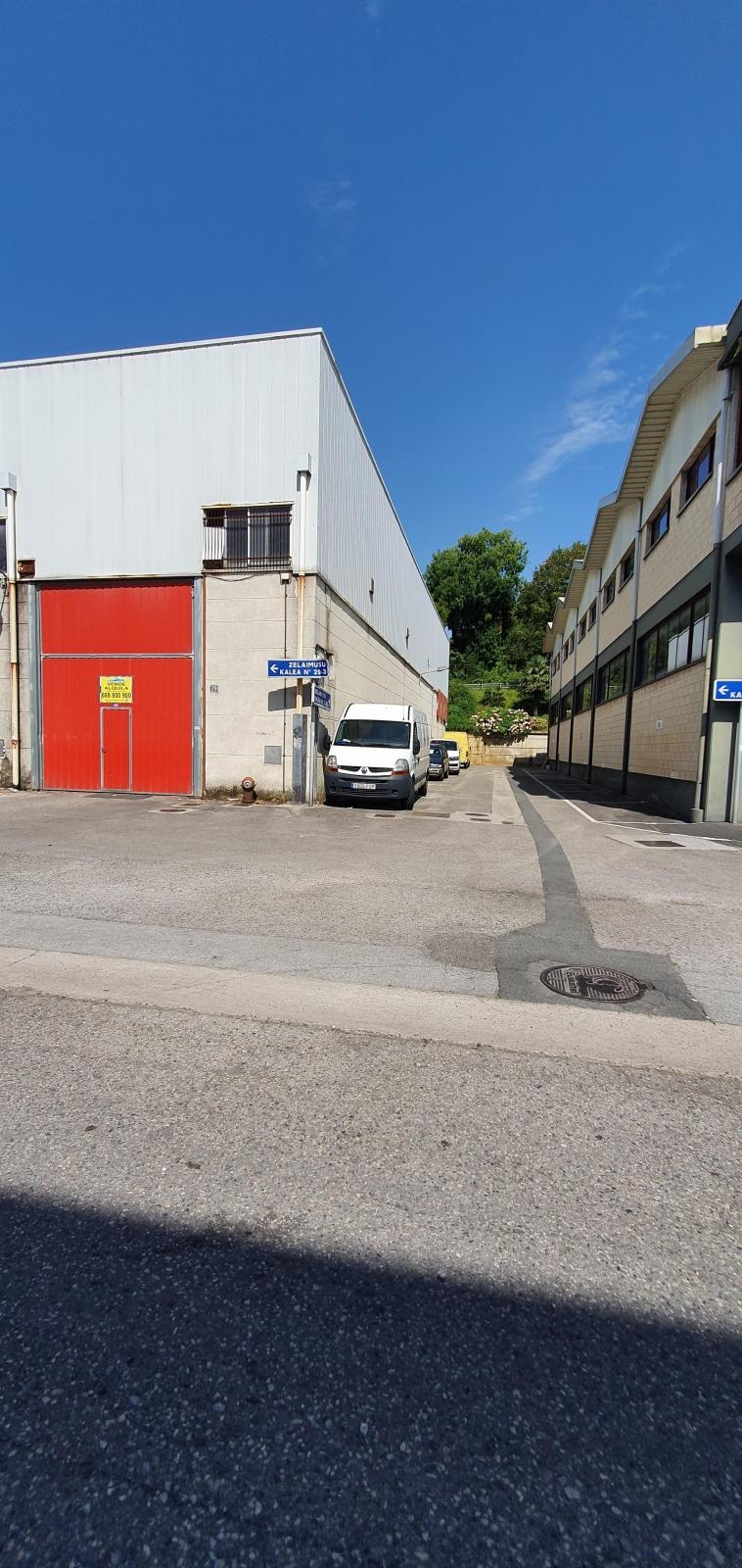 Pavillon à louer avec option d&#39;achat dans la zone industrielle d&#39;Ugaldetxo, Oiarzun